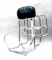ART.48/O PORTAPACCHI CON PORTARUOTA E SCHIENALE UNIVERSALE PER VESPA 125 GTR-150 SPRINT-180 RALLY -GL-PX-